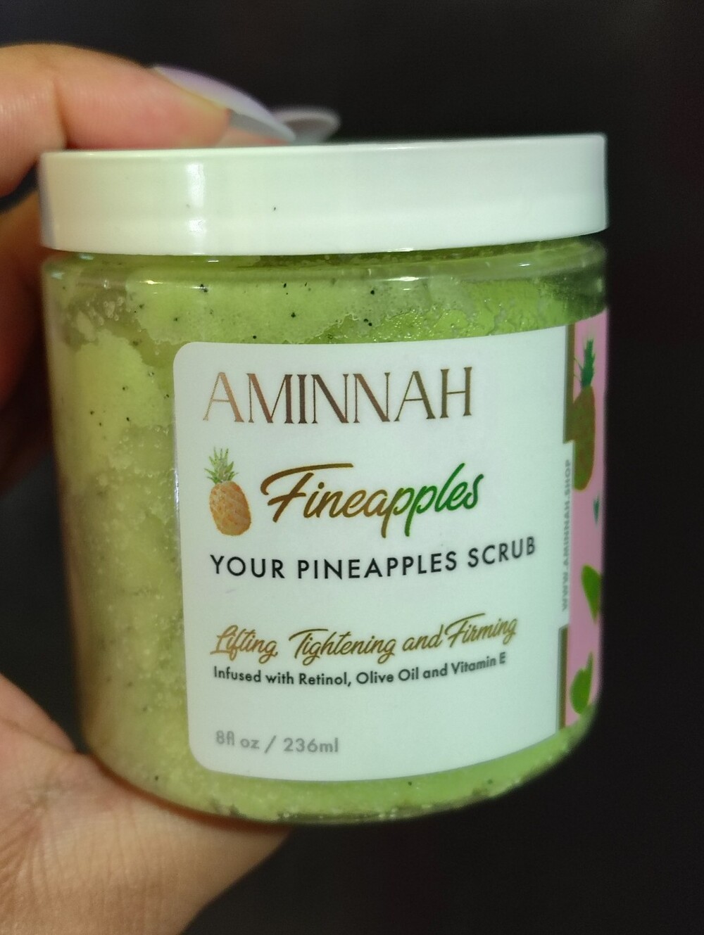 Fineapples Pineapple Body Scrub - Green